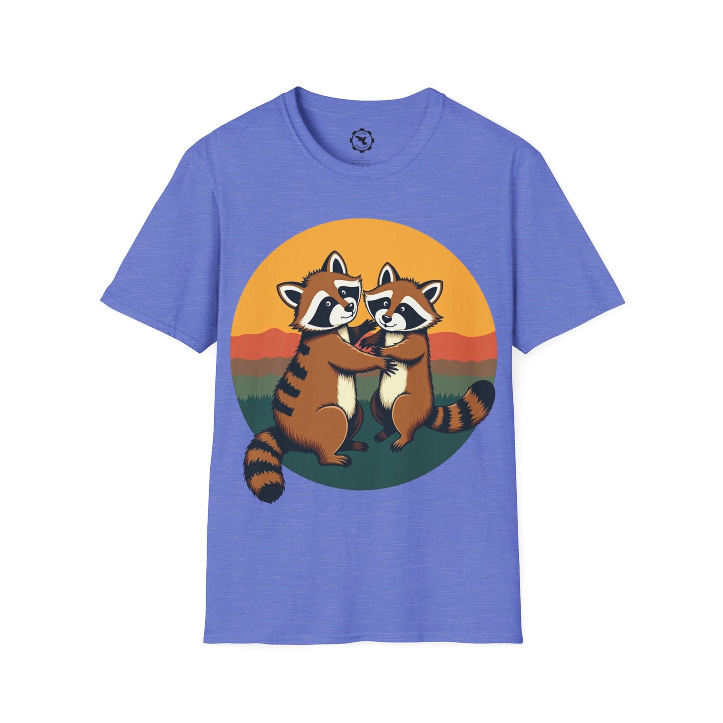 Retro Raccoons Draft T-Shirt