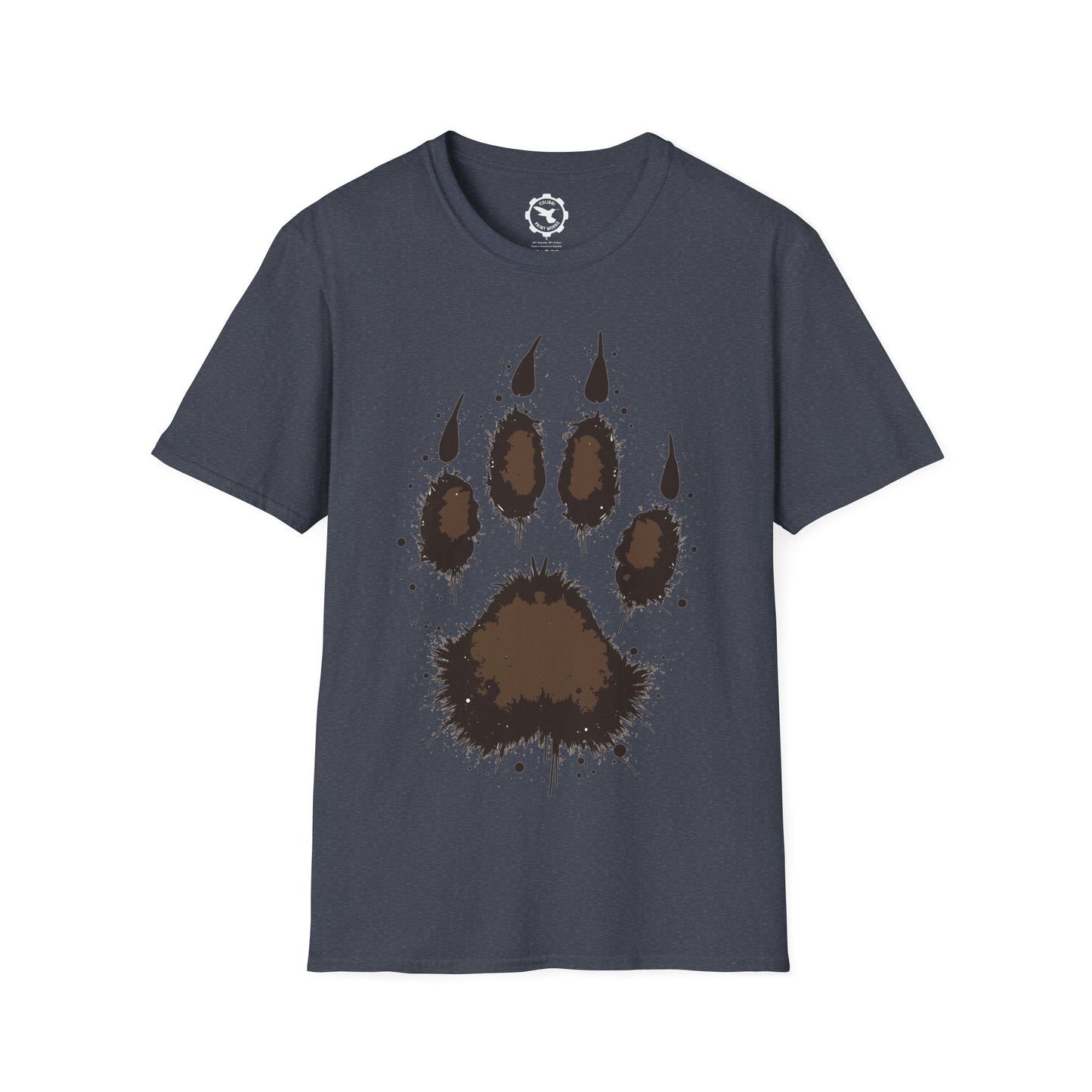 Grizzly Paw Print T-Shirt
