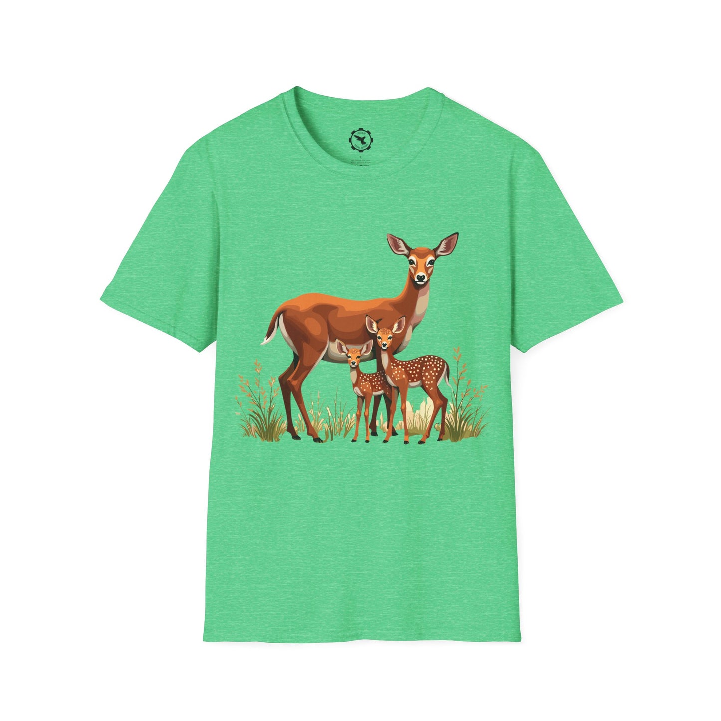 Deer Family Draft T-Shirt