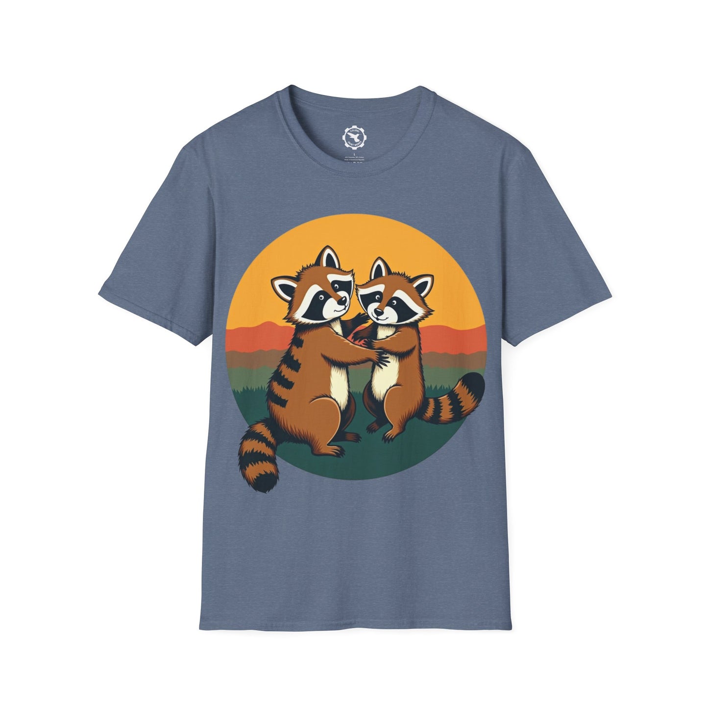 Retro Raccoons Draft T-Shirt