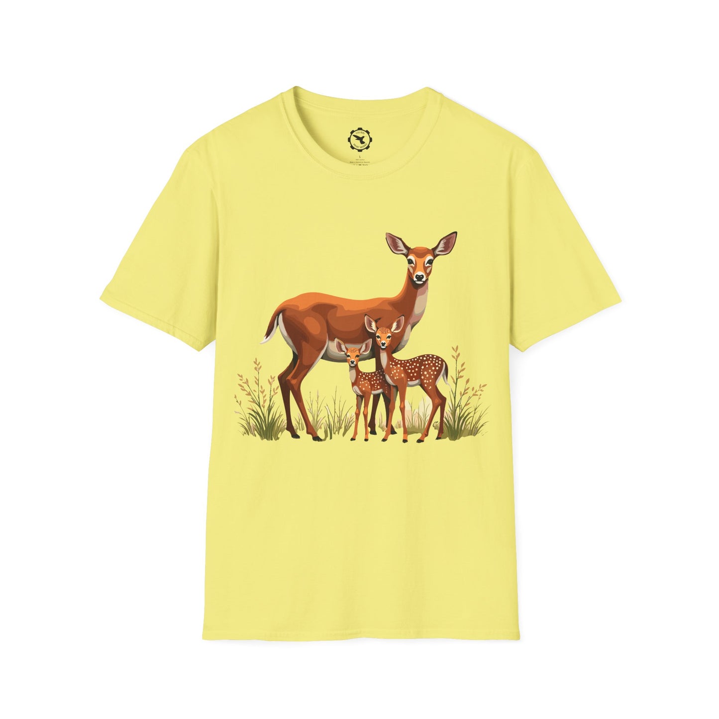 Deer Family Draft T-Shirt