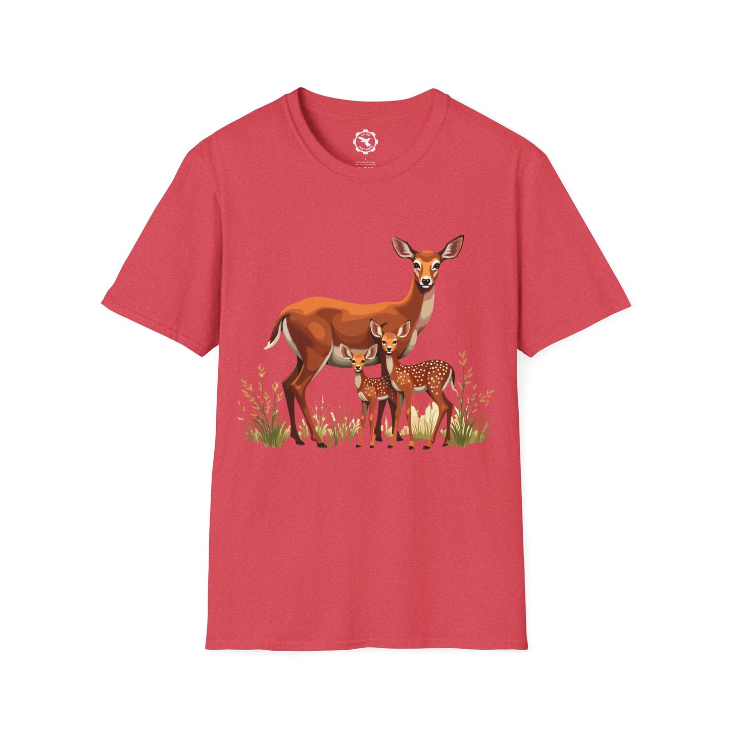 Deer Family Draft T-Shirt