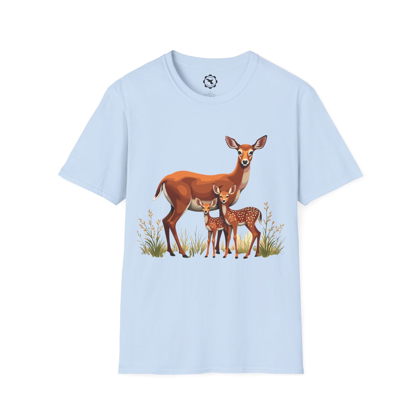 Deer Family Draft T-Shirt