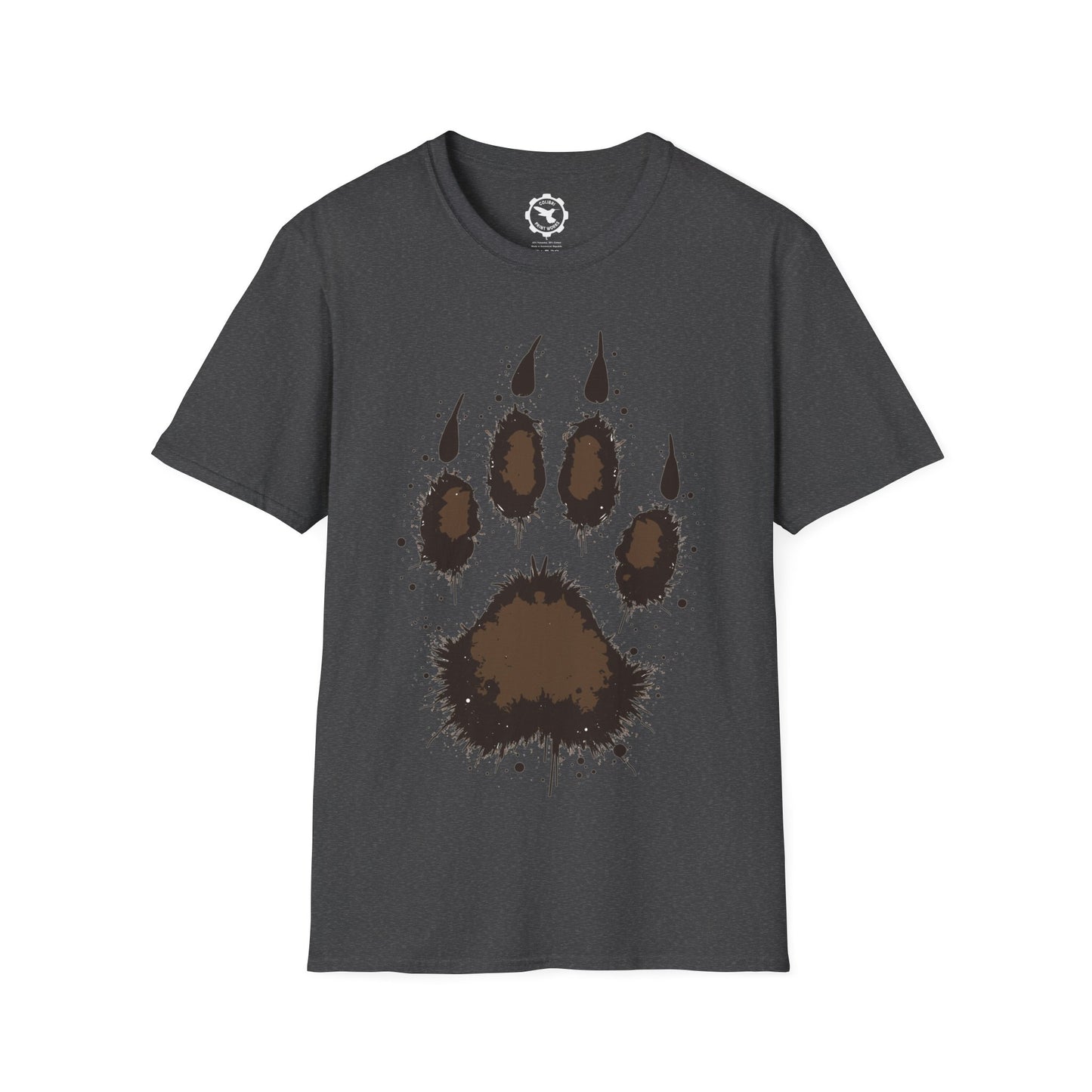 Grizzly Paw Print T-Shirt