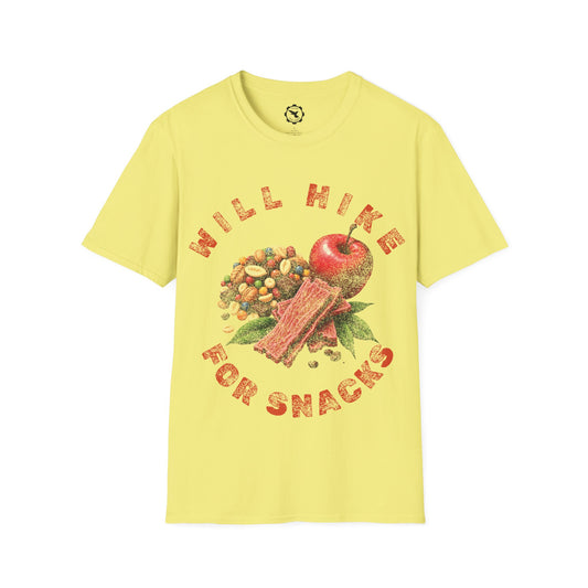 Will Hike for Snacks T-Shirt