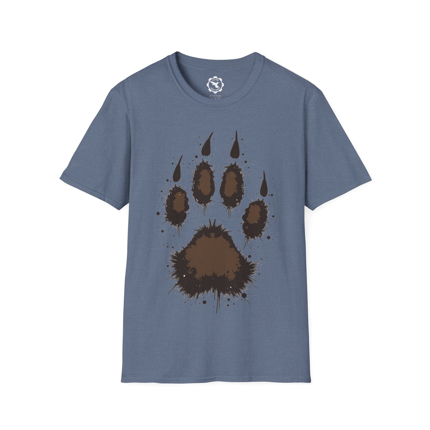 Grizzly Paw Print T-Shirt