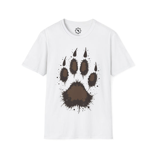 Grizzly Paw Print T-Shirt